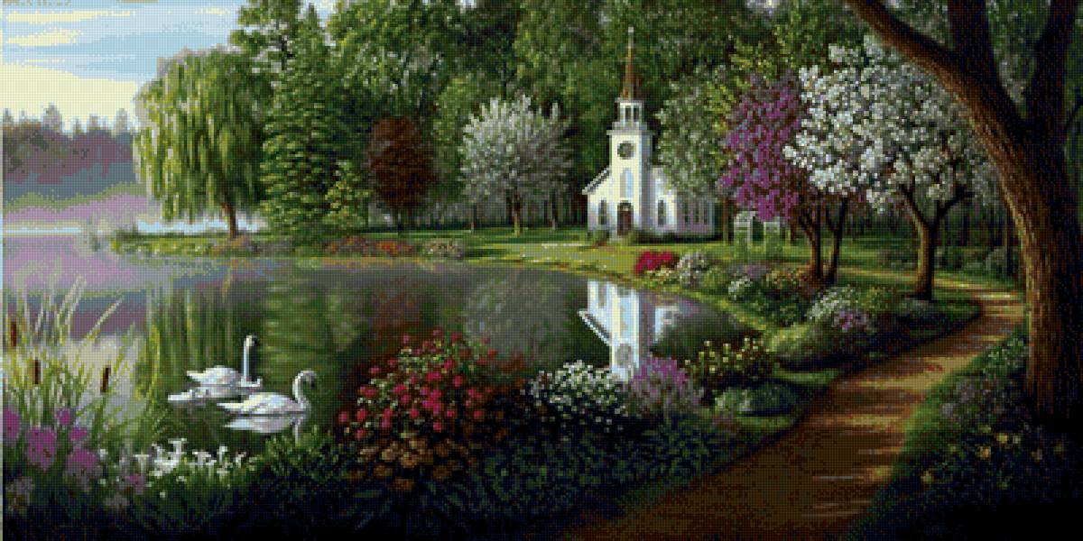 Лебеди - предпросмотр