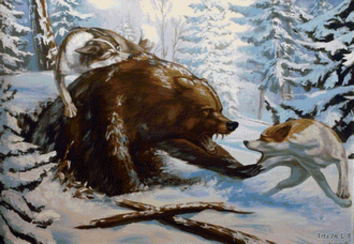 Хозяин леса - картина - предпросмотр