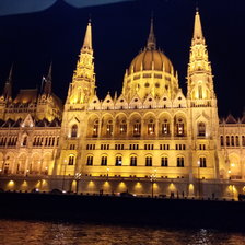 Схема вышивки «парламент Будапешт»