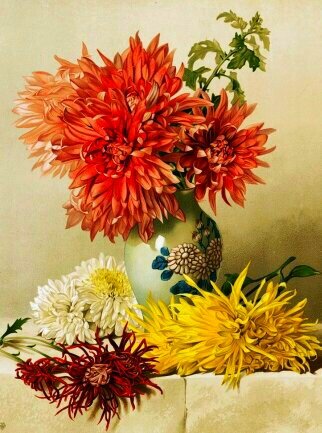 Букет - цветы, ваза - оригинал