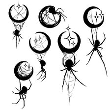 Схема вышивки «Паучки»