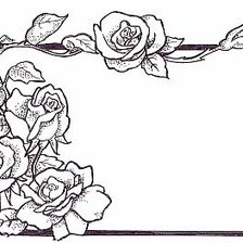 Схема вышивки «Розочки»