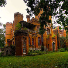 Схема вышивки «Усадьба Даховських,»