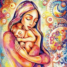 Схема вышивки «Madre»