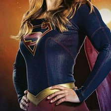 Схема вышивки «Supergirl»