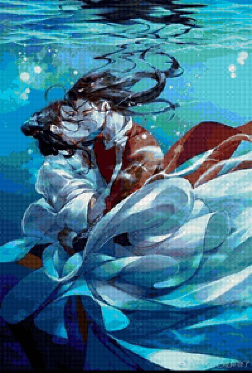 Лянь-лянь и Хуа-Хуа - благословение небожителей, се лянь, хуа чэн - предпросмотр