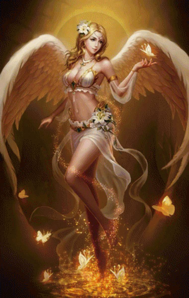 танцующий ангел - ангел, девушка - предпросмотр