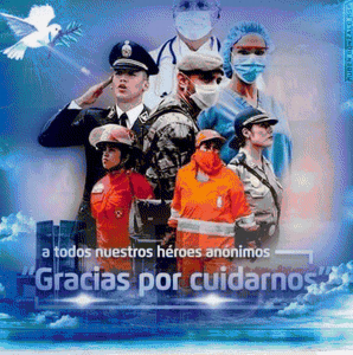 GRACIAS POR CUIDARNOS - personas - предпросмотр