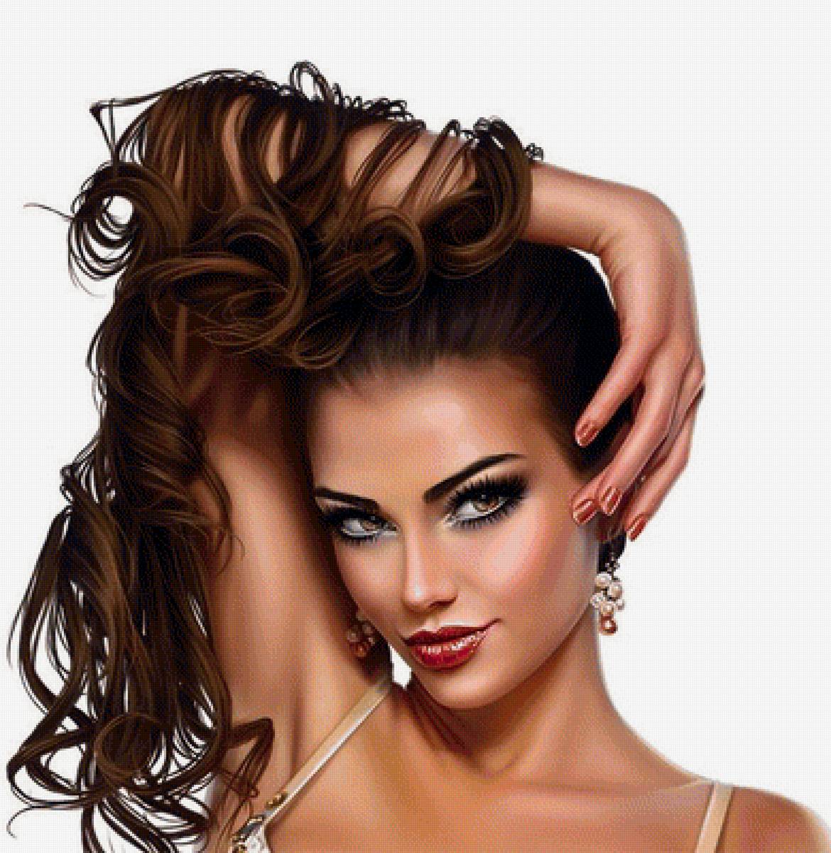 №2060178 - портрет, девушка, женские образы - предпросмотр