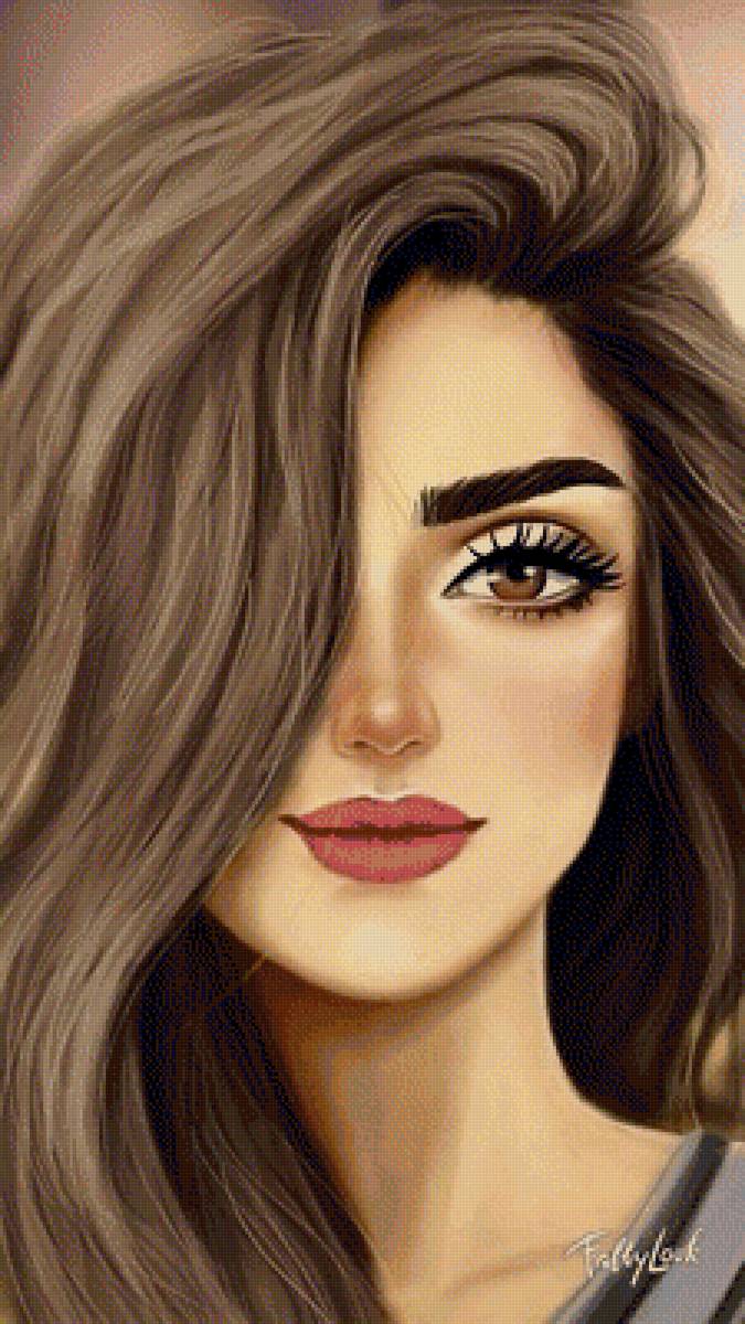 №2060188 - девушка, портрет, женские образы - предпросмотр