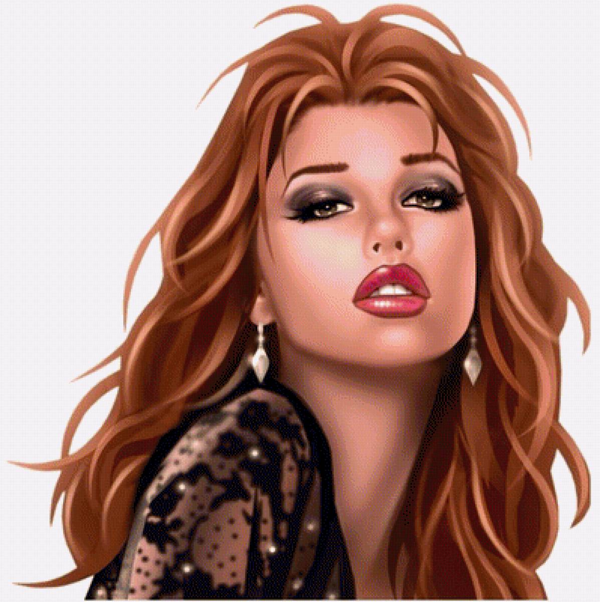 №2060334 - портрет, девушка, женские образы - предпросмотр