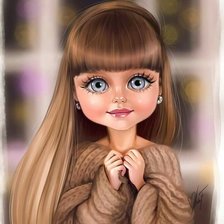 Схема вышивки «Очаровашка»