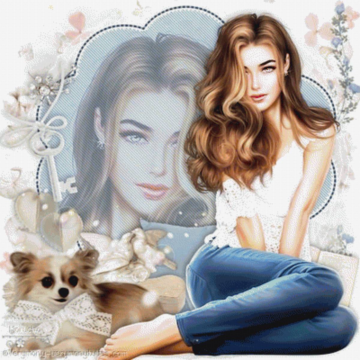 №2060376 - девушка, женские образы - предпросмотр