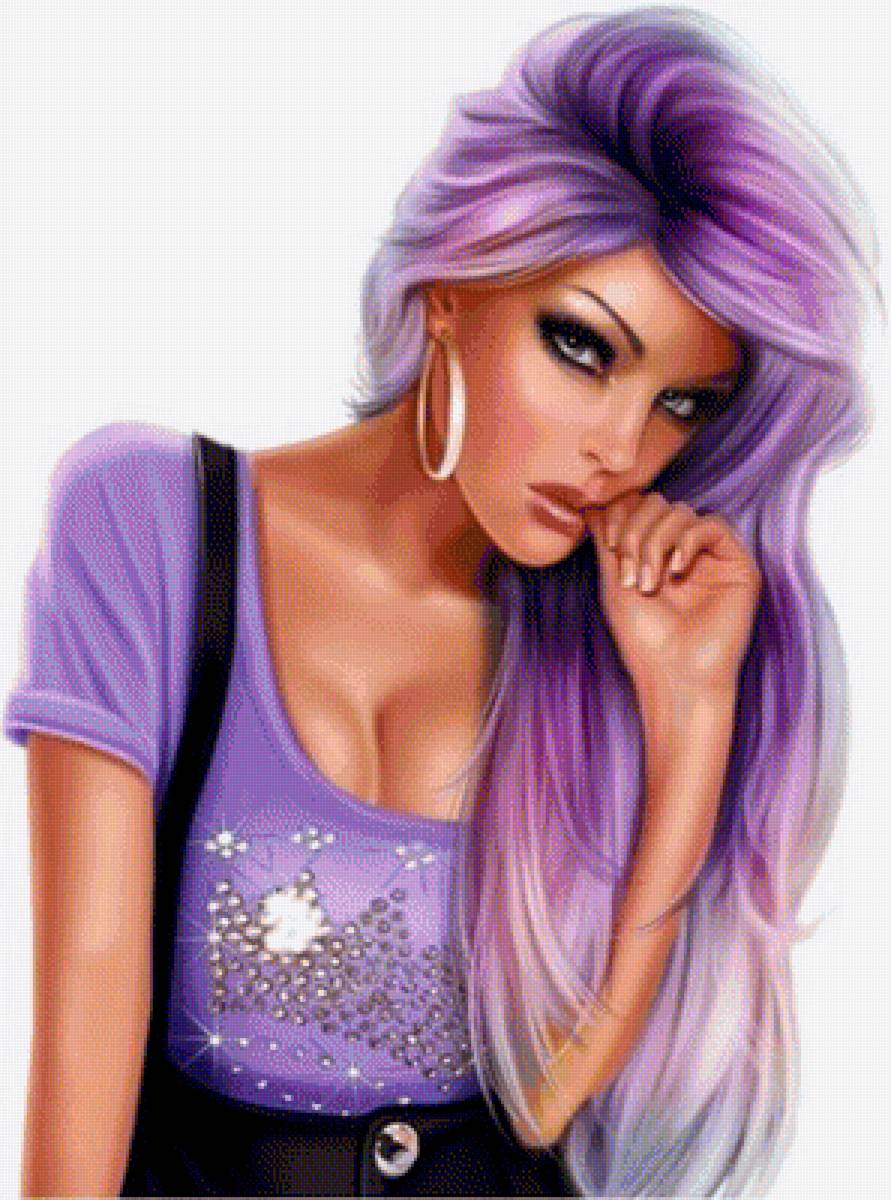 №2060391 - девушка, женские образы - предпросмотр