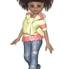 Схема вышивки «СПОРТСМЕНКА»