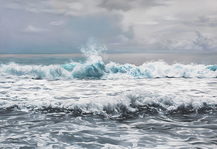 LA MAR - paisaje - оригинал