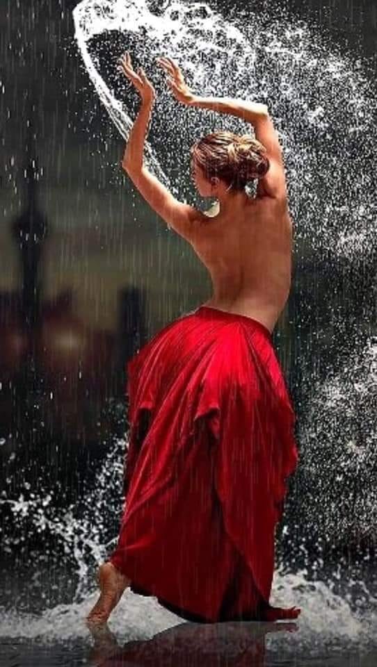 незнакомка - девушка, вода - оригинал