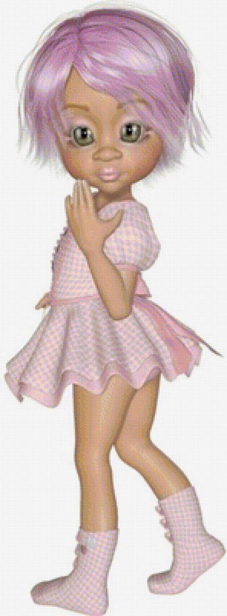 РОЗОВАЯ ДЫМКА - дети - предпросмотр