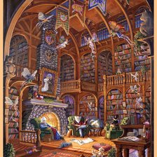 Схема вышивки «Сказки у камина»