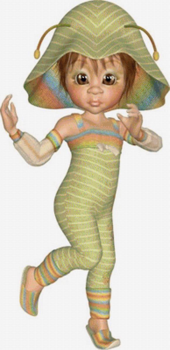 РАДУЖНАЯ БАБОЧКА - дети - предпросмотр