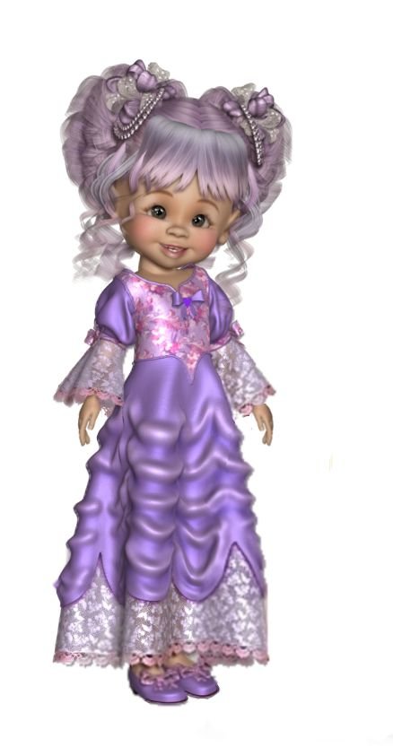 ЛИЛОВОЕ ПЛАТЬЕ - дети - оригинал