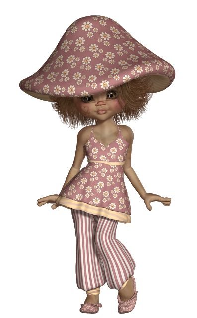 МИЛЕНЬКИЙ ГРИБОЧЕК - дети - оригинал