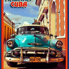 Куба Гавана (открытка)