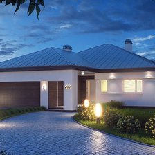 Схема вышивки «Дом 2»