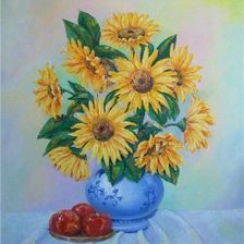 Оригинал схемы вышивки «натюрморт» (№2061535)