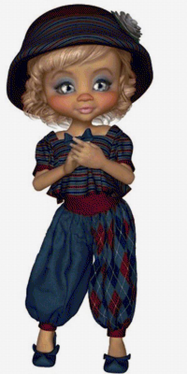 ЭЛЕГАНТНАЯ МОДНИЦА - дети - предпросмотр