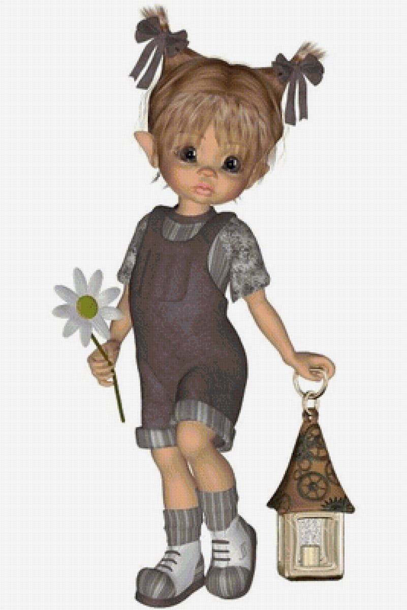 РОМАШКА И ФОНАРИК - дети - предпросмотр