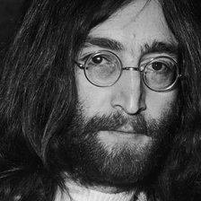Схема вышивки «Джон Леннон»