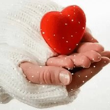 Схема вышивки «сердце»