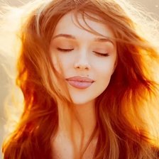 Схема вышивки «девушка»