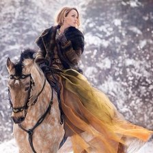 Схема вышивки «девушка»