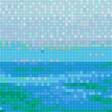 Предпросмотр схемы вышивки «море» (№2062680)