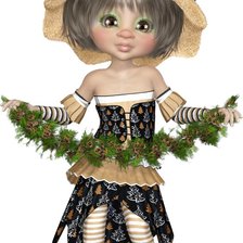 Схема вышивки «ЕЛОВАЯ ВЕТКА»