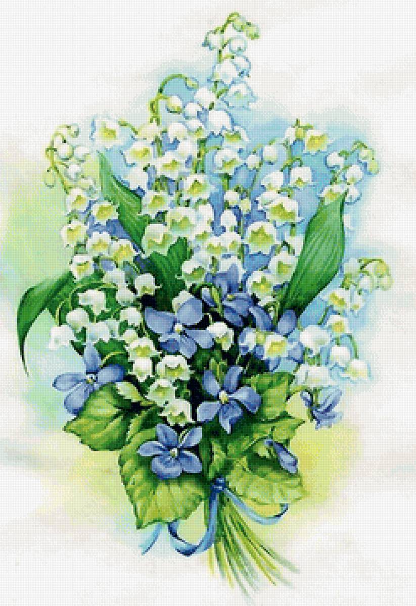 весенние цветы - предпросмотр