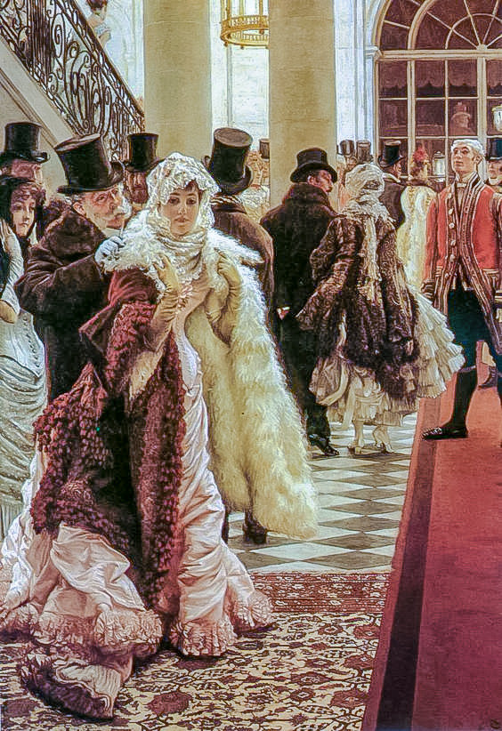 The Woman Of Fashion. - james tissot painter.scenarys.people. - оригинал