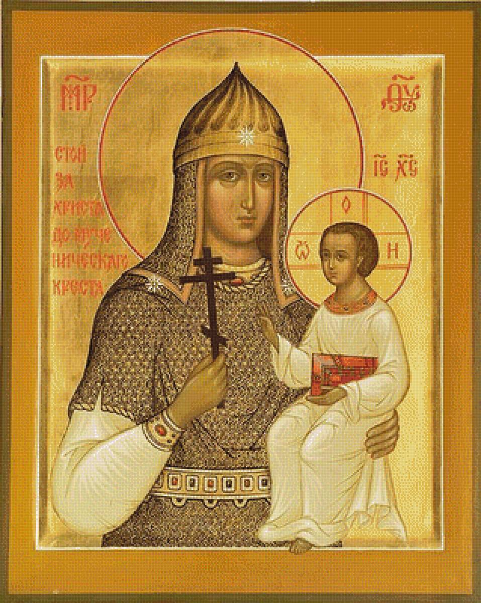 Икона Божьей Матери Стой за Христа до мученического креста - иконы - предпросмотр