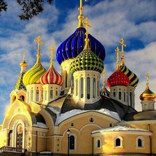 Схема вышивки «Catedral Moscu»