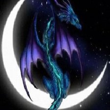 Схема вышивки «Фэнтези дракон»