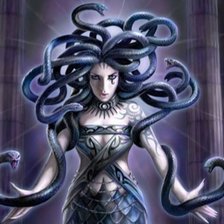 Схема вышивки «Горгона»