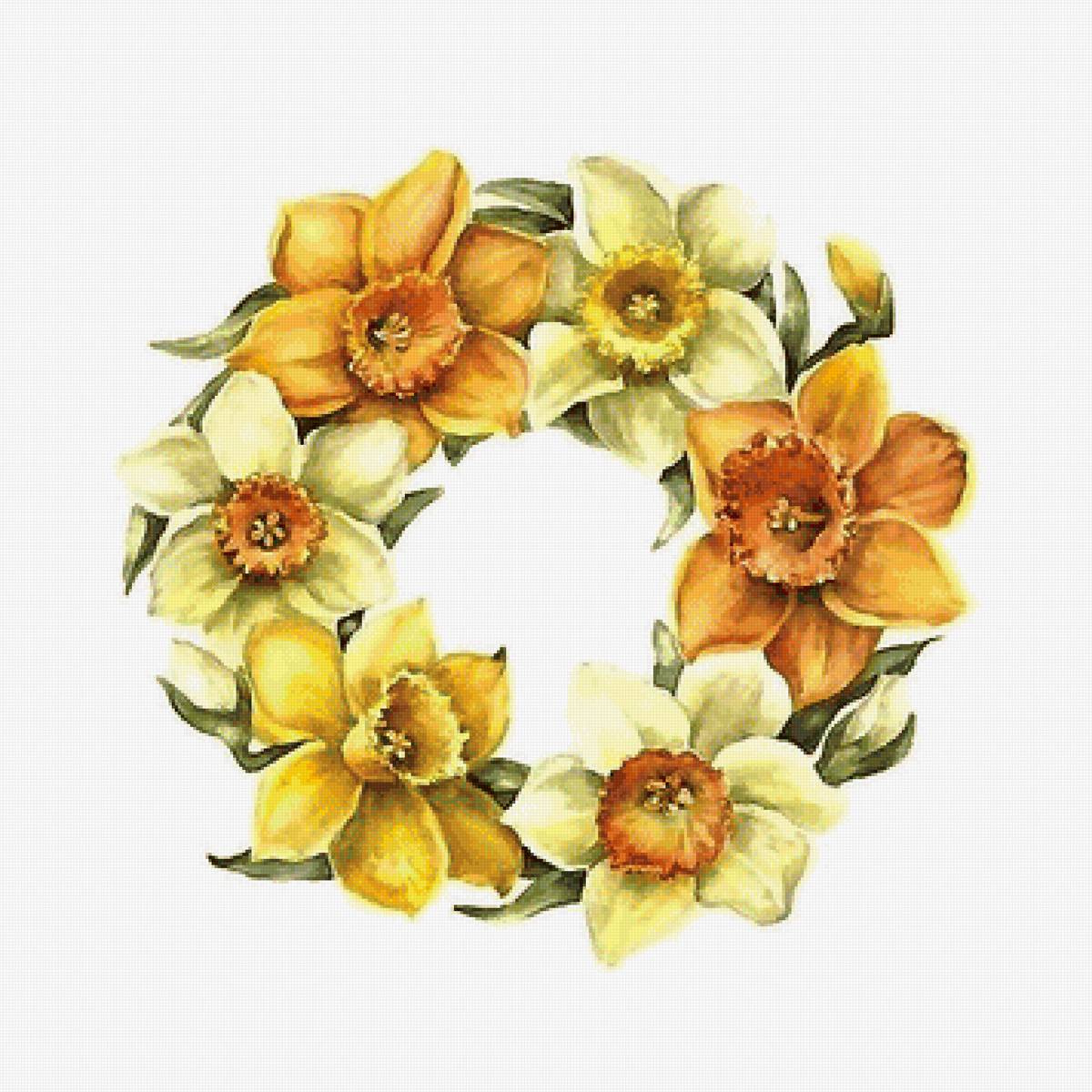 цветочный венок - предпросмотр