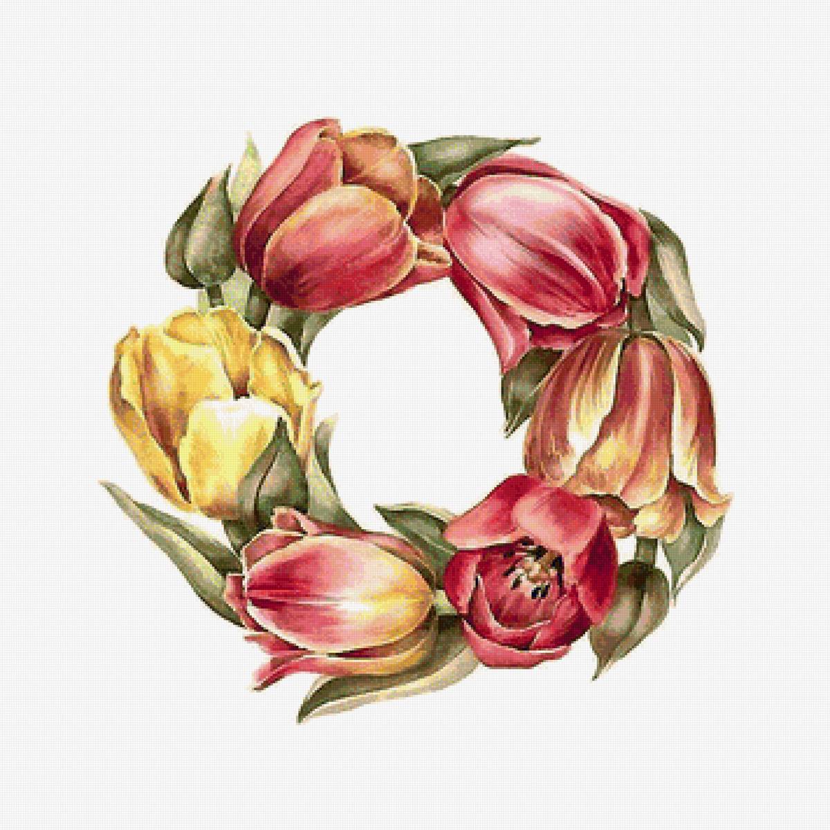 цветочный венок - предпросмотр