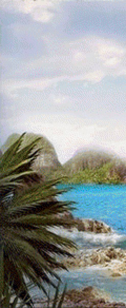 1 часть море - модульная картина, море - предпросмотр