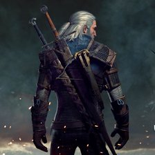 Схема вышивки «Геральт»