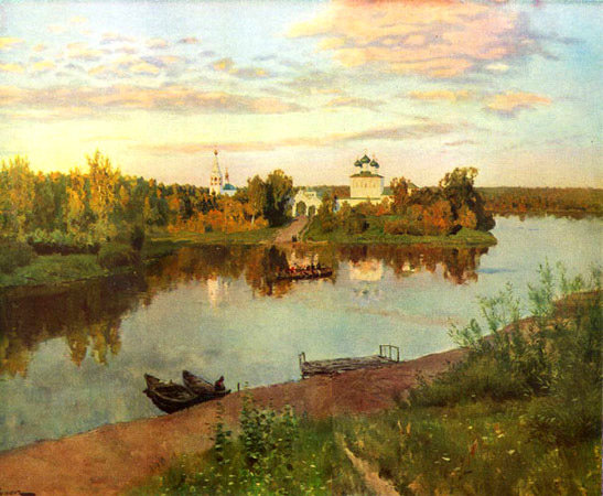 Вечерний Звон. Левитан - левитан, вечерний звон - оригинал