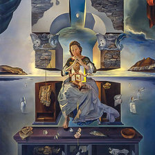 Схема вышивки «Madonna de Port Lligat-2.»