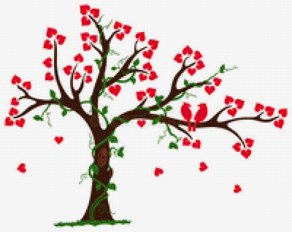 Arbol corazones 2 - предпросмотр